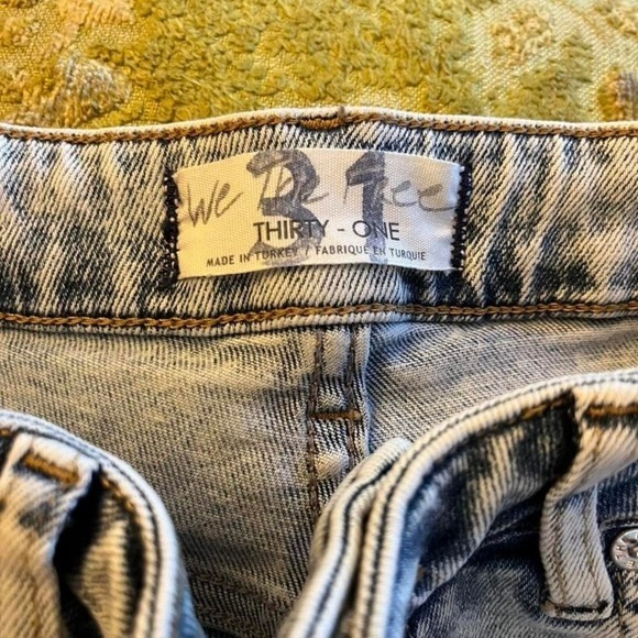 Like new without tags free people light wash high waisted skinny jeans size 31 - Picture 7 of 8